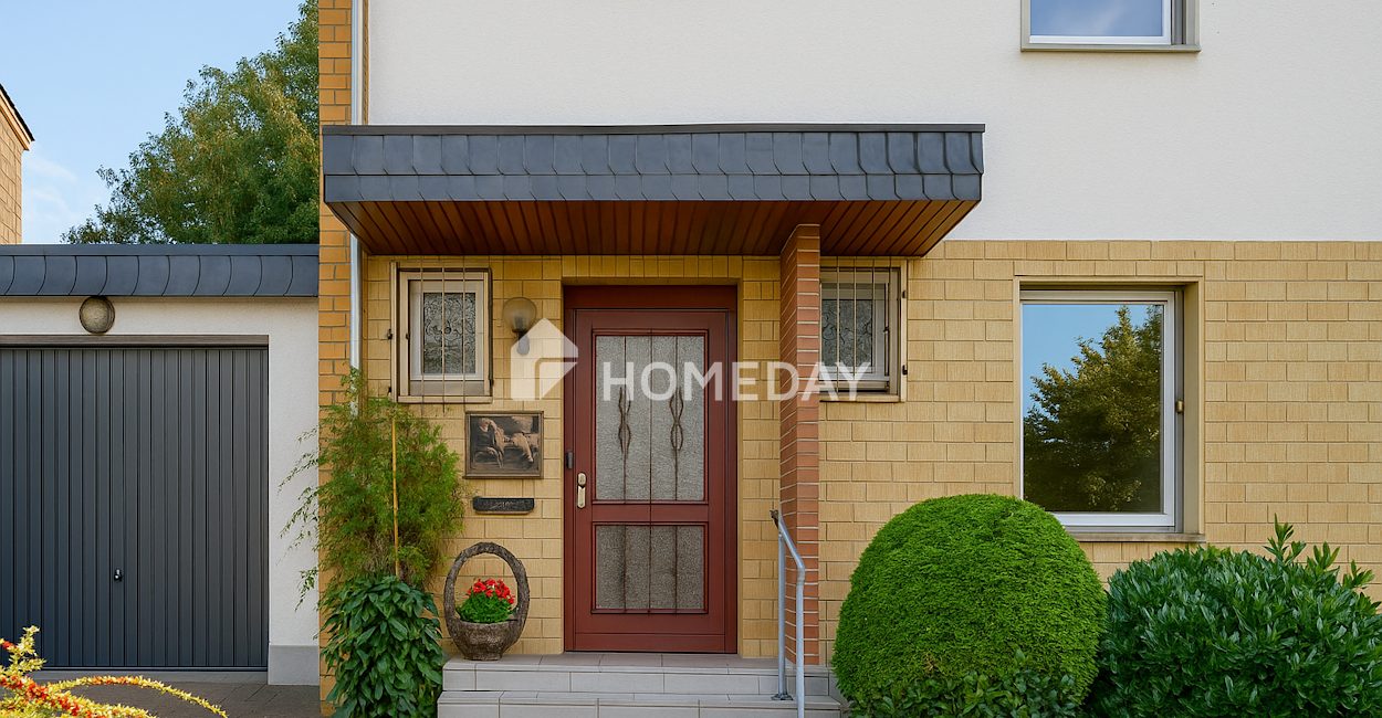 Charmante Doppelhaushälfte mit Potenzial – ruhige Lage, Gartenidylle und viel Gestaltungsspielraum