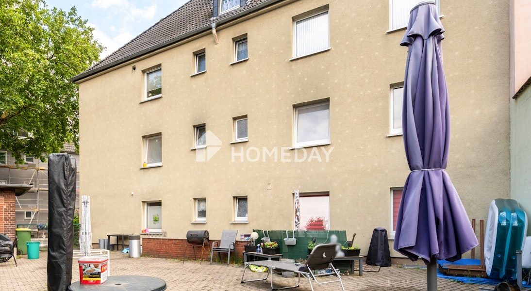 Attraktive Kapitalanlage: 4-Zimmer- Dachgeschosswohnung mit Innenhof
